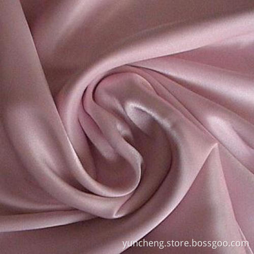 97%Polyester 3%Spandex Twist Stretch Satin Fabric